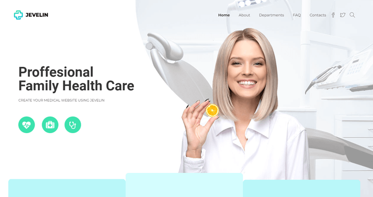 Jevelin Multipurpose Therapy WordPress Theme