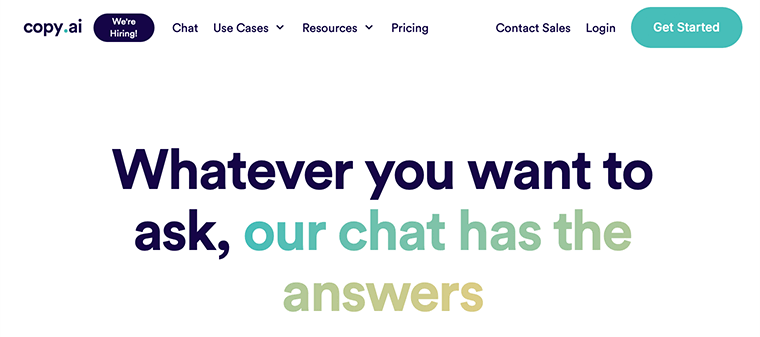 Copy.ai – Best AI Tool for Digital Marketing