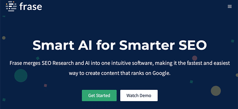 Frase – Best AI Tool for Digital Marketing