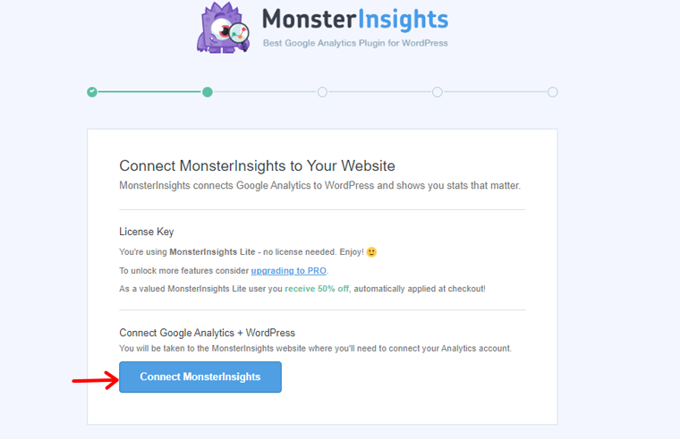 Connect to MonsterInsight