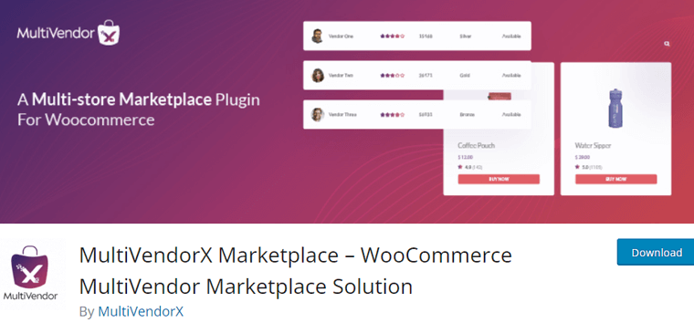 MultivendorX WordPress Marketplace Plugin
